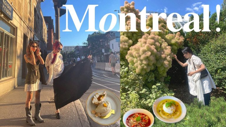 Our First Time in Montreal 💌 yummy food, thrifting, girls trip