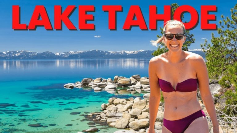 Why Everyone LOVES Lake Tahoe! Secret Beaches + The BEST RV Camping