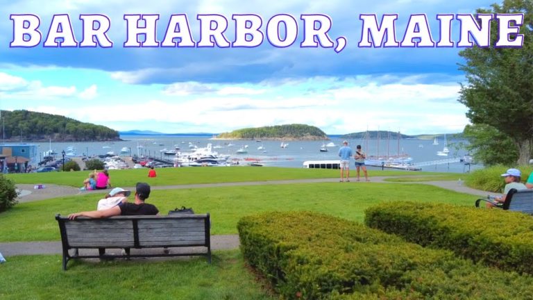 Walking Bar Harbor, Maine | August 2022 (Main St, Cottage St, Waterfront)