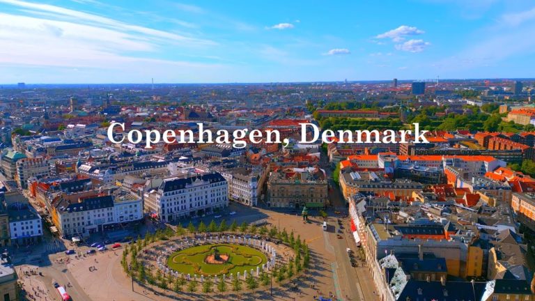 Copenhagen, Denmark – Scenic Scandinavia and Its Fjords Trip in 4K drone video.