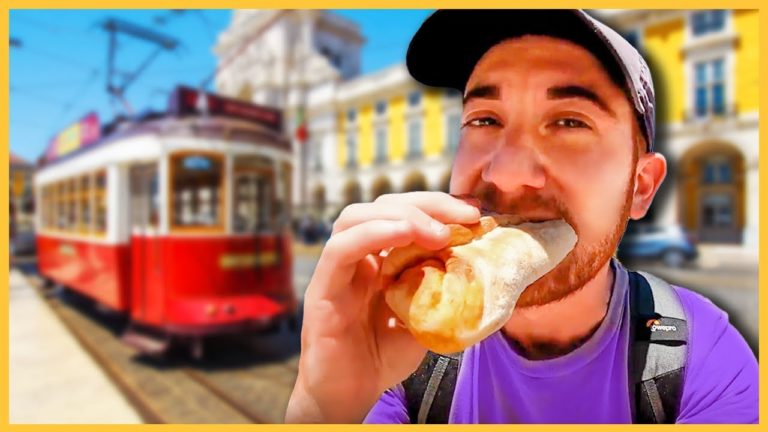 How Cheap is LISBON? Food Binge in PORTUGAL!