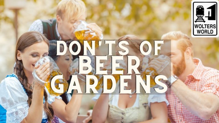 What NOT to Do at a Beer Garden