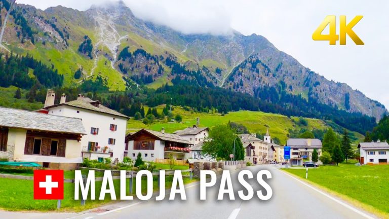 Driving in Switzerland 🇨🇭 Maloja Pass