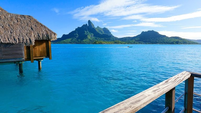 St. Regis Bora Bora: 3 Hours of Cafe Ambience in The French Polynesian Islands