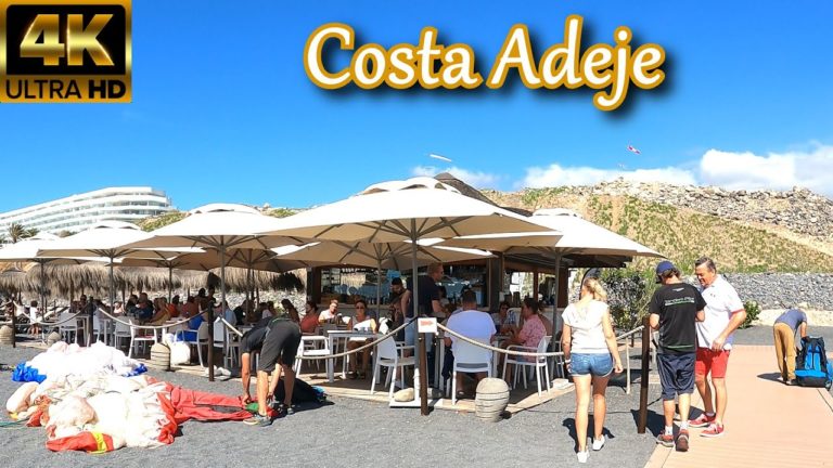 TENERIFE – COSTA ADEJE | See how it looks now in this place 😎 Completely Blue Sky in Late Oct 2022