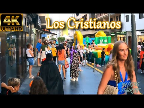 TENERIFE – LOS CRISTIANOS | Halloween Day 🎃​ This is what was Seen Yesterday Evening 👁️​ 31 Oct 2022