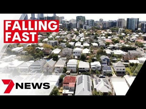 Brisbane house prices fall faster than anywhere else in the country | 7NEWS