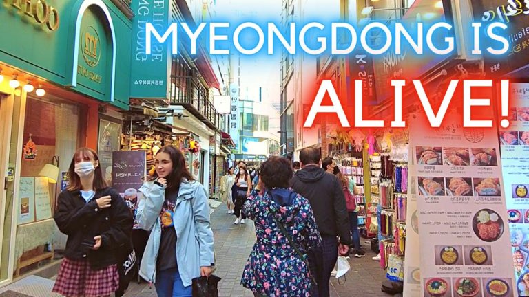 Myeongdong is Coming Back to Life | 2022 | Seoul, South Korea 명동 明洞