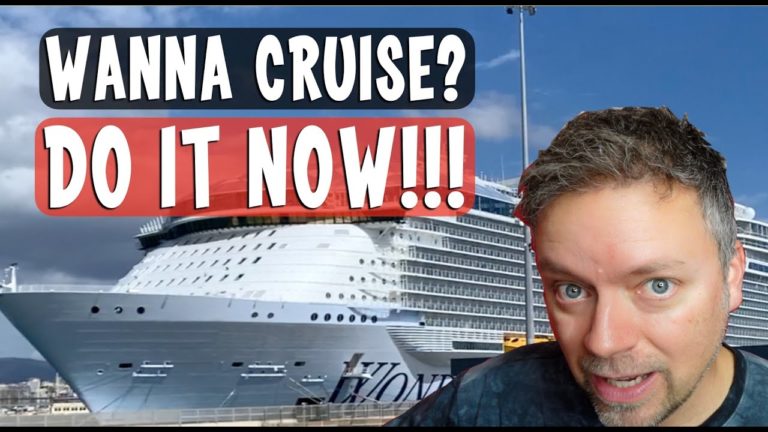 Wanna Cruise? DO IT NOW! Sunday SofaTime – Why Now Is A Great Time To Go Cruising