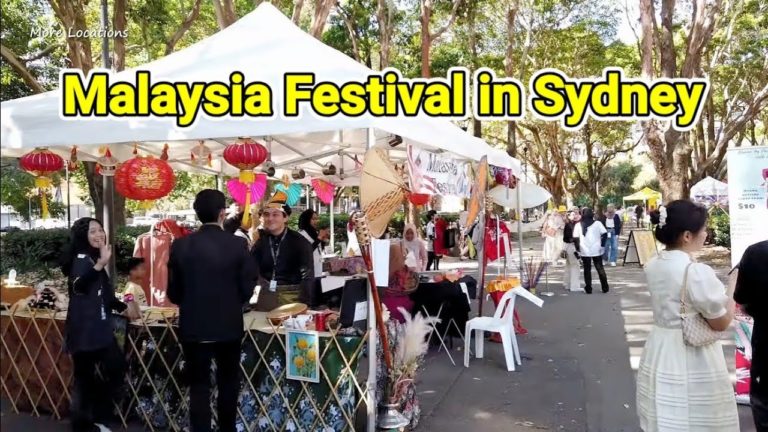 Malaysia Festival in Sydney Australia – November 2022