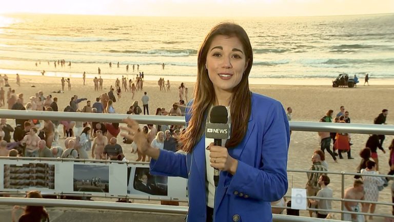 Thousands strip off at Bondi Beach for Spencer Tunick art installation