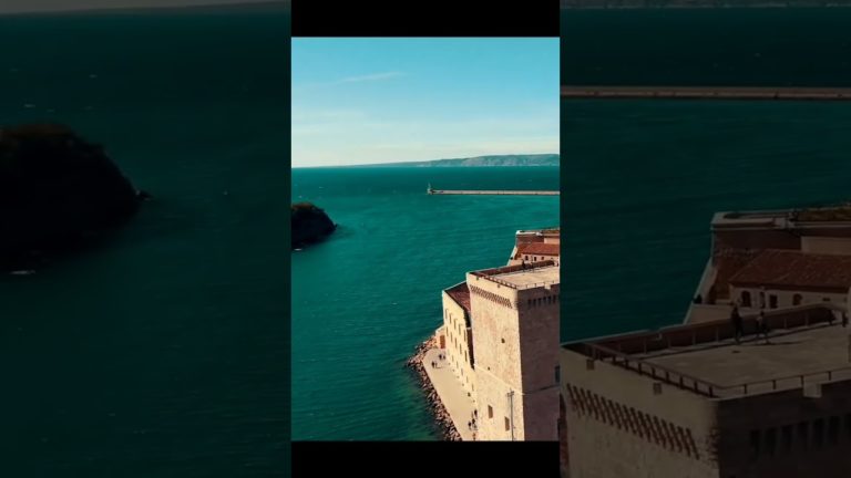 Marseille France city tour drone video. #shorts #dronevideo #travel #marseille #france