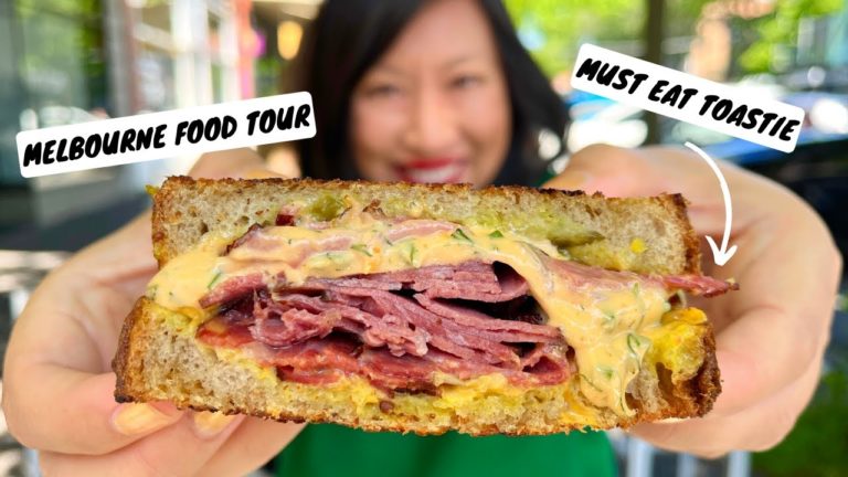 WHERE TO EAT IN MELBOURNE | Melbourne food tour – Next level toasties, Chinese food feast and more