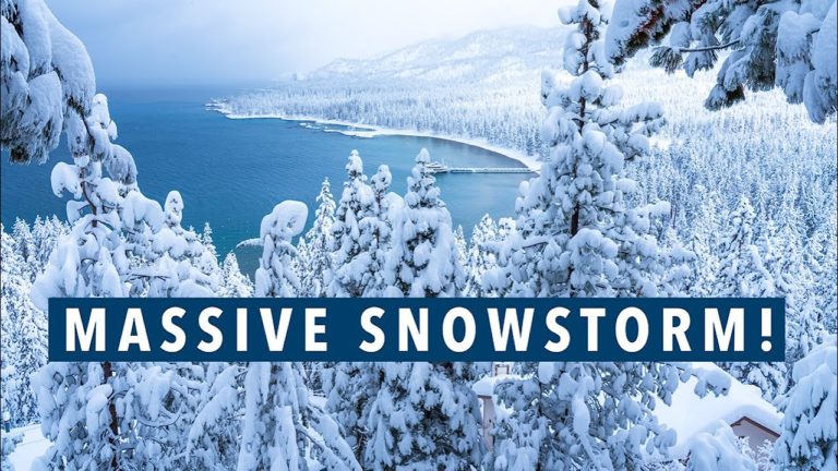 The SNOWIEST Day in Lake Tahoe! HUGE Snowstorm Hits Lake Tahoe