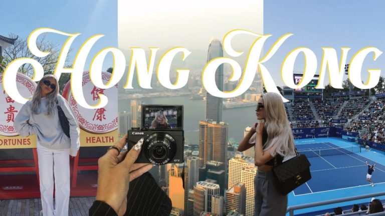 HONG KONG: life on tennis tour, christmas in hong kong, dim sum