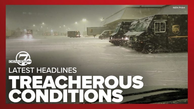 Treacherous conditions in Colorado | Headlines