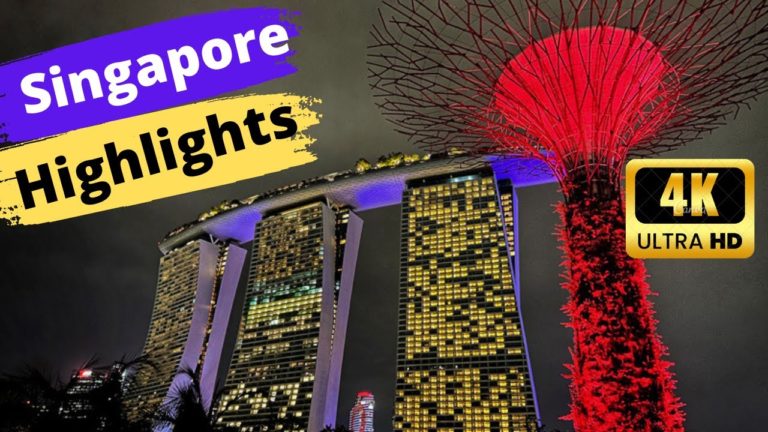 Singapore City Travel 2022 – Highlights | 4K