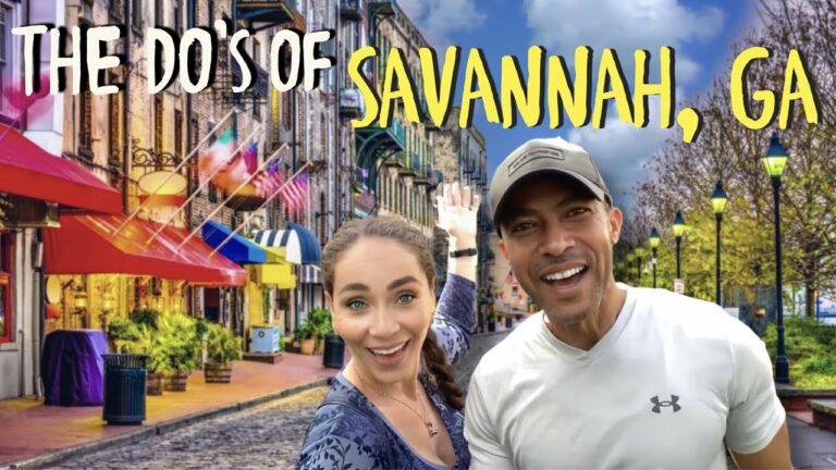 Georgia: Must-Dos for First-Time Visitors in Savannah, GA | Travel Vlog